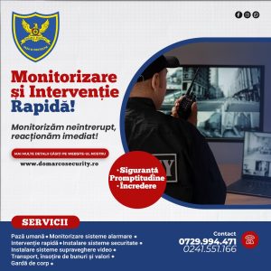 Monitorizare și servicii de pază în Constanța pe timpul verii – Domarco Security